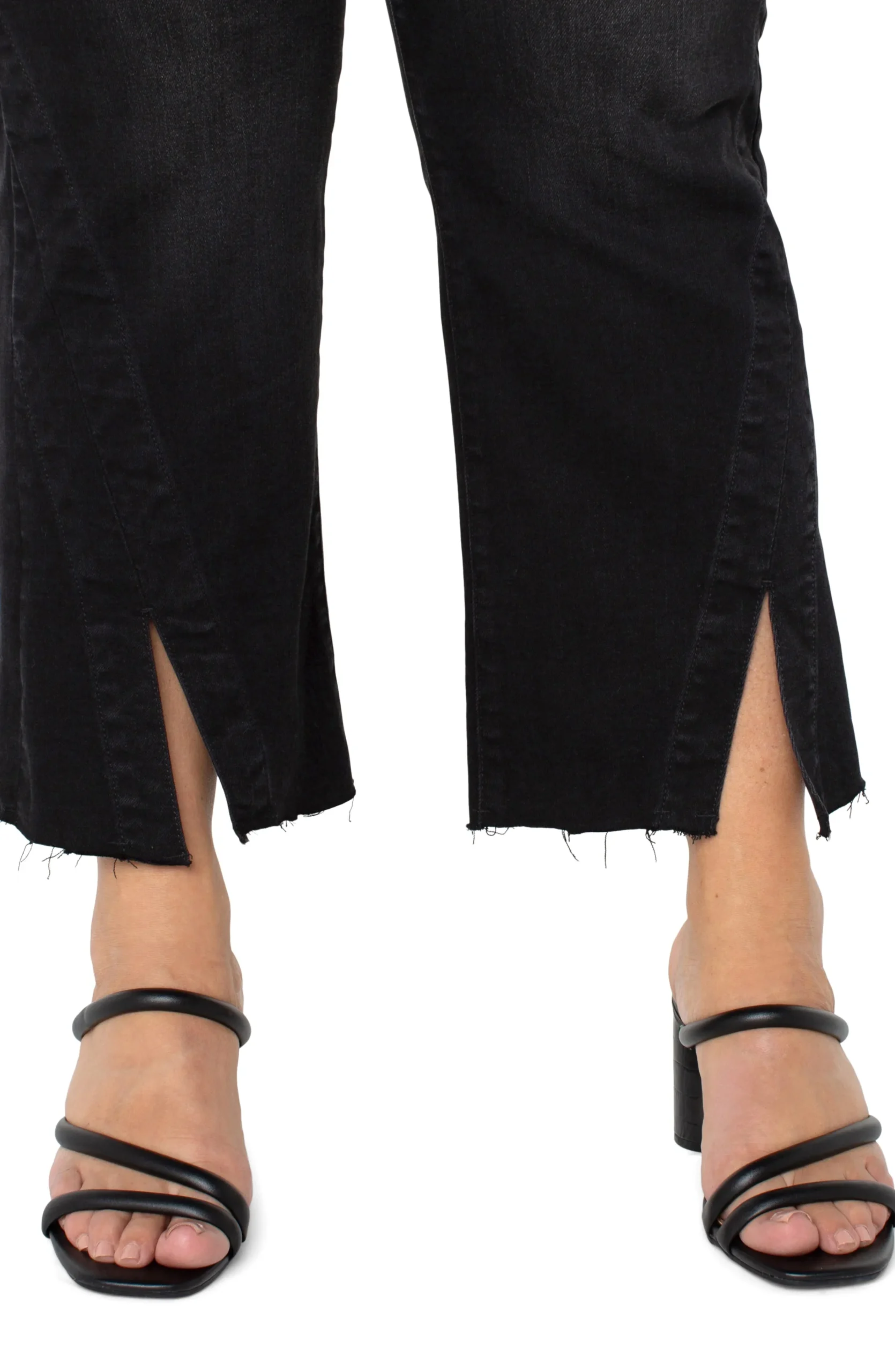 Liverpool Los Angeles Jeans-THE GIA GLIDER® CROP FLARE TWISTED SEAM Lostcreek