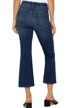Liverpool Los Angeles Jeans|Crops-THE GIA GLIDER® CROP FLARE Bonelli