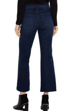 Liverpool Los Angeles Jeans|Bootcut & Flares-THE GIA GLIDER® CROP FLARE TWISTED SEAM - ECO Banning