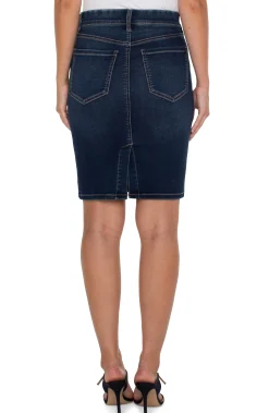 Liverpool Los Angeles Skirts|Skirts-THE GIA GLIDER® FOREVER FIT PENCIL SKIRT Sanmarcos
