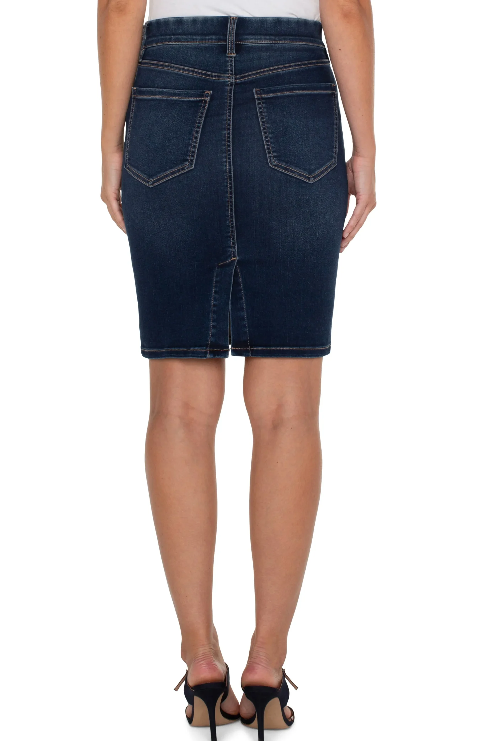 Liverpool Los Angeles Skirts|Skirts-THE GIA GLIDER® FOREVER FIT PENCIL SKIRT Sanmarcos