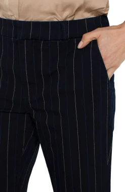 Liverpool Los Angeles Pants|Bootcut & Flares-TROUSER FLARE Lapisindigostripe
