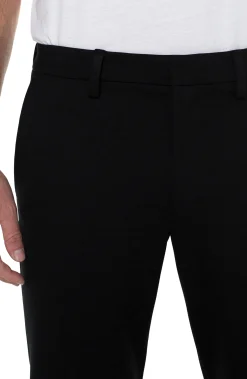 Liverpool Los Angeles Pants-TROUSER STRAIGHT Black