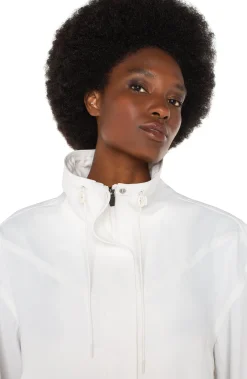 Liverpool Los Angeles Jackets-ZIP UP DOLMAN JACKET Porcelain